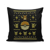 Electric Trainer Sweater - Throw Pillow