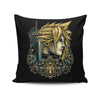 Emblem of the Ex-Soldier - Throw Pillow