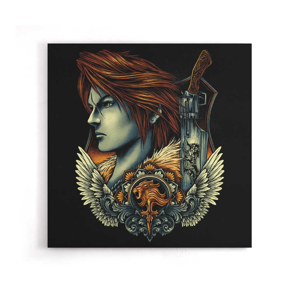 Emblem of the Lion Heart - Canvas Print
