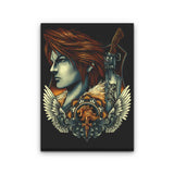 Emblem of the Lion Heart - Canvas Print