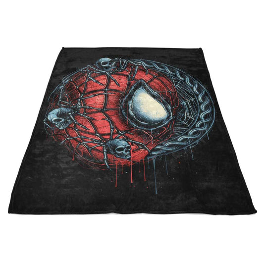 Emblem of the Spider - Fleece Blanket