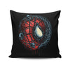 Emblem of the Spider - Throw Pillow