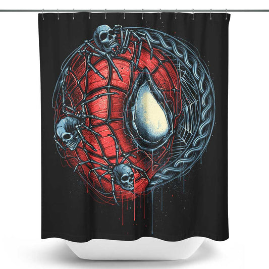 Emblem of the Spider - Shower Curtain