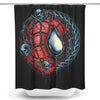 Emblem of the Spider - Shower Curtain