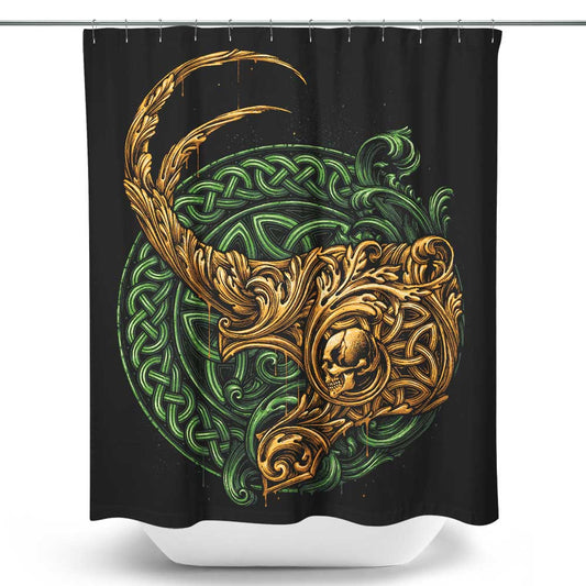 Emblem of the Trickster - Shower Curtain