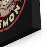 Emotional Support Demon - Canvas Print