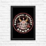 Emotional Support Demon - Posters & Prints