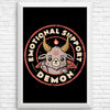 Emotional Support Demon - Posters & Prints