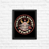 Emotional Support Demon - Posters & Prints