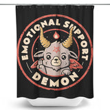 Emotional Support Demon - Shower Curtain