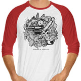 Endure and Survive - 3/4 Sleeve Raglan T-Shirt