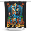 Enter the Park - Shower Curtain