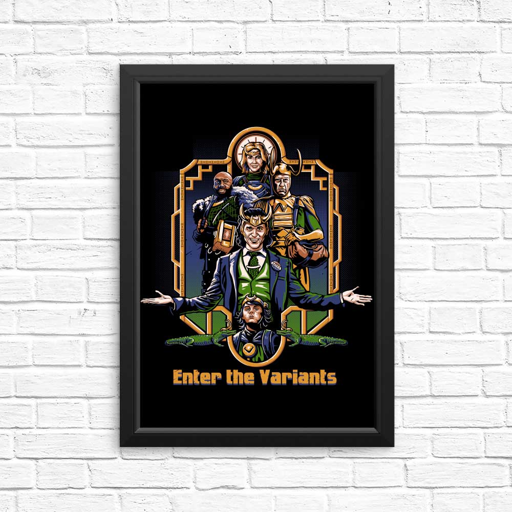 Enter the Variants - Posters & Prints