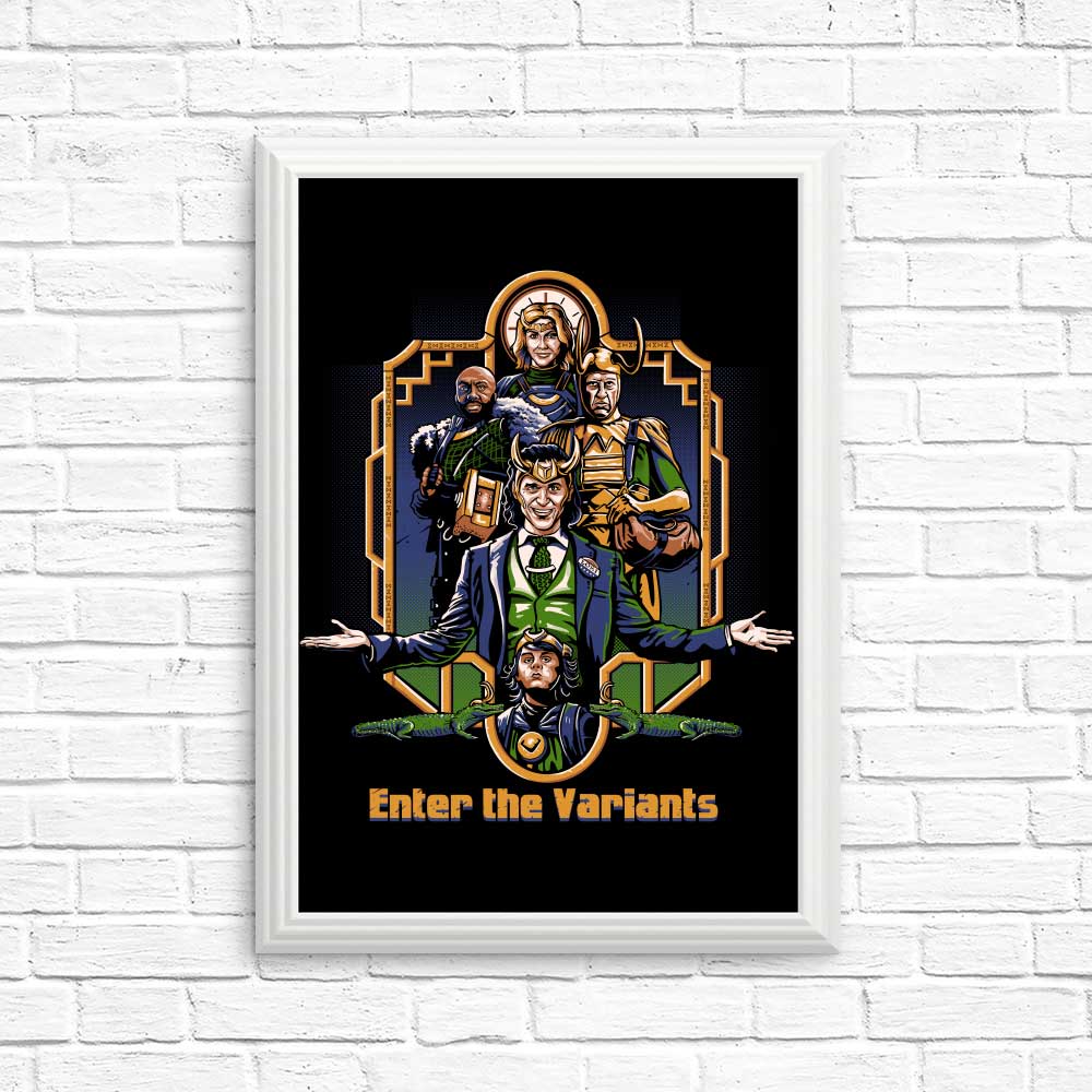 Enter the Variants - Posters & Prints