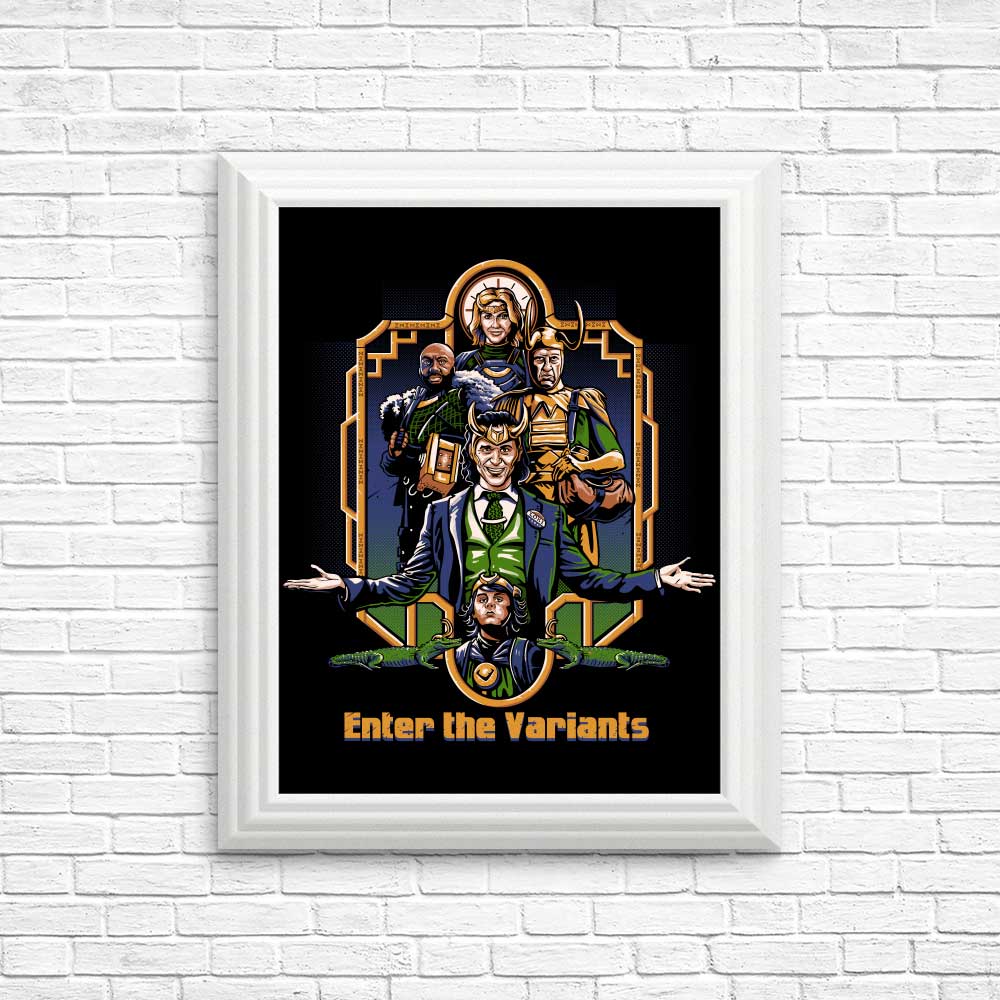 Enter the Variants - Posters & Prints
