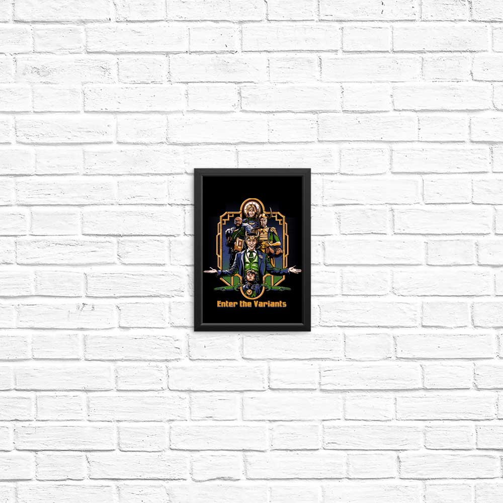 Enter the Variants - Posters & Prints
