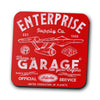 Enterprise Garage - Coasters