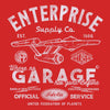 Enterprise Garage - Wall Tapestry