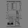 Entertainment System (Alt) - 3/4 Sleeve Raglan T-Shirt