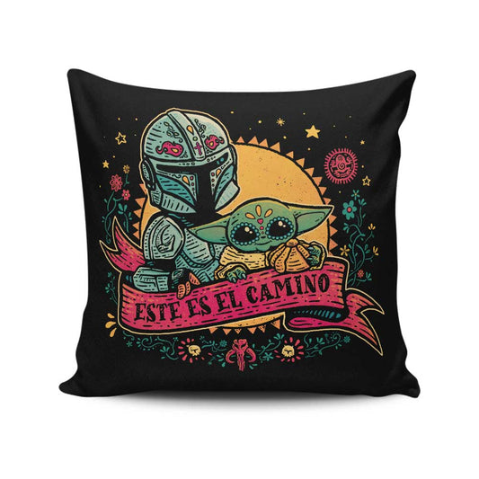 Estes Es El Camino - Throw Pillow