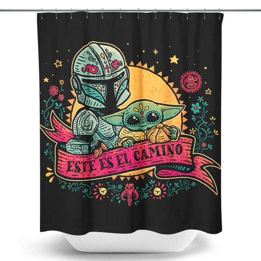 Estes Es El Camino - Shower Curtain