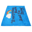 Everything Hurts - Fleece Blanket