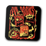 Evil Book Sale - Coasters
