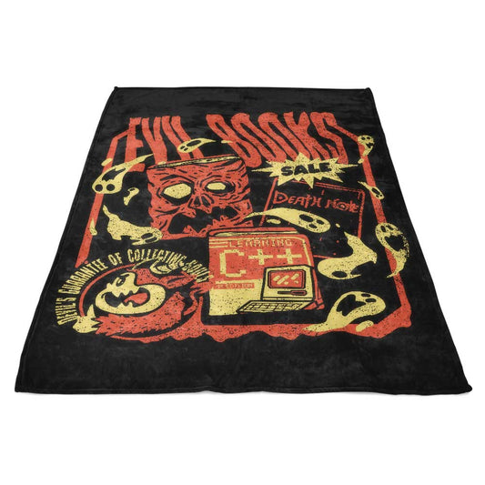Evil Book Sale - Fleece Blanket