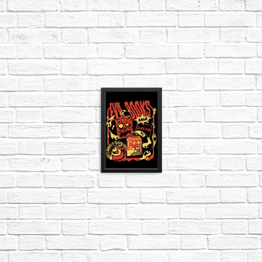 Evil Book Sale - Posters & Prints