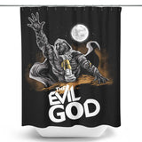 Evil God - Shower Curtain