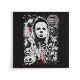 Evil in Haddonfield - Canvas Print