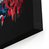 Evil Silhouette - Canvas Print