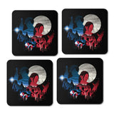 Evil Silhouette - Coasters