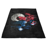 Evil Silhouette - Fleece Blanket