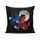 Evil Silhouette - Throw Pillow