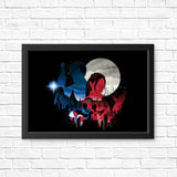 Evil Silhouette - Posters & Prints