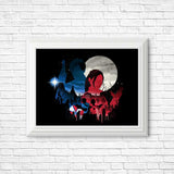 Evil Silhouette - Posters & Prints