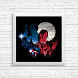 Evil Silhouette - Posters & Prints