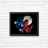 Evil Silhouette - Posters & Prints