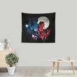 Evil Silhouette - Wall Tapestry