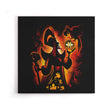 Evil Sorcerer - Canvas Print