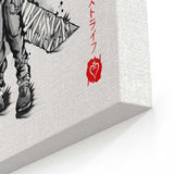 Ex-Soldier Kingdom Sumi-e - Canvas Print