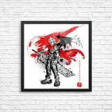 Ex-Soldier Kingdom Sumi-e - Posters & Prints
