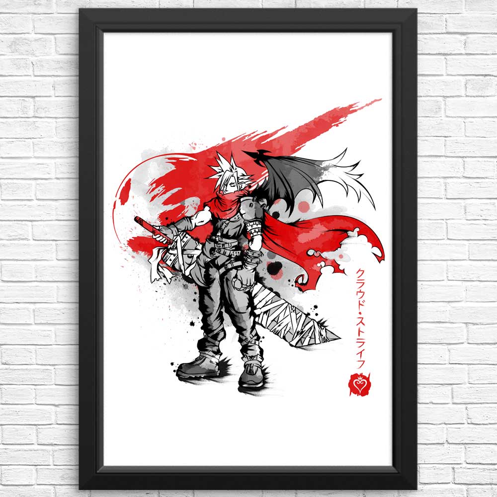 Ex-Soldier Kingdom Sumi-e - Posters & Prints