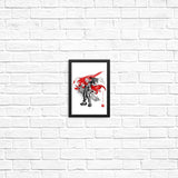 Ex-Soldier Kingdom Sumi-e - Posters & Prints