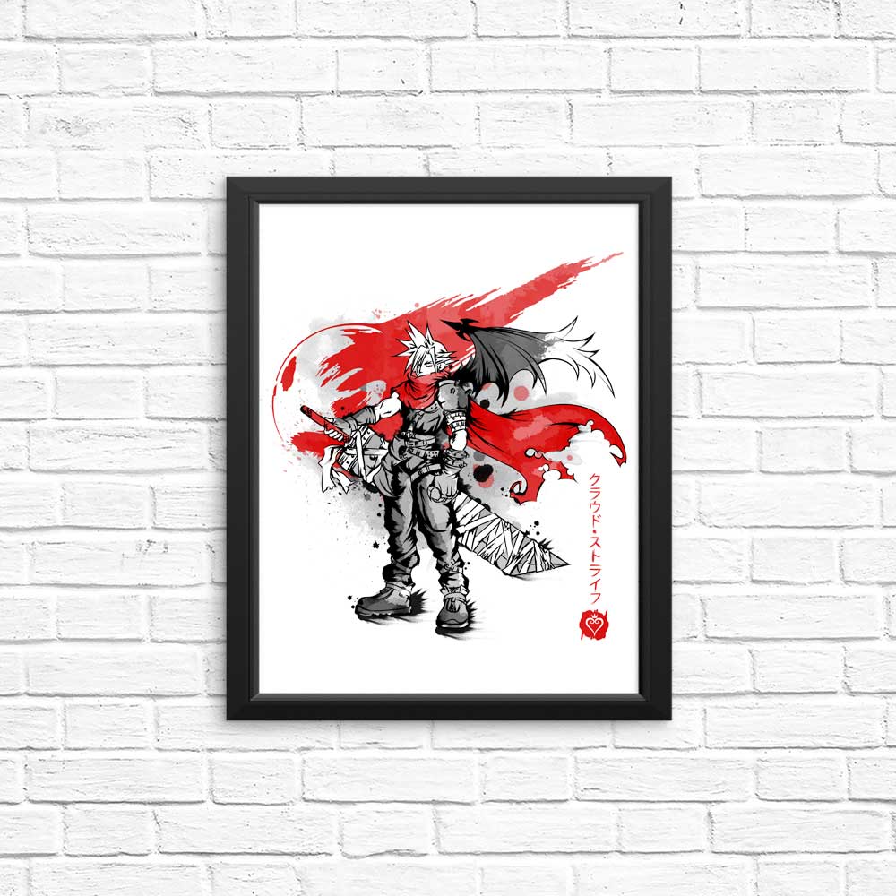 Ex-Soldier Kingdom Sumi-e - Posters & Prints