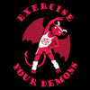 Exercise Your Demons - Fleece Blanket