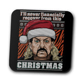 Exotic Christmas Sweater - Coasters