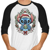 Experimental Christmas - 3/4 Sleeve Raglan T-Shirt