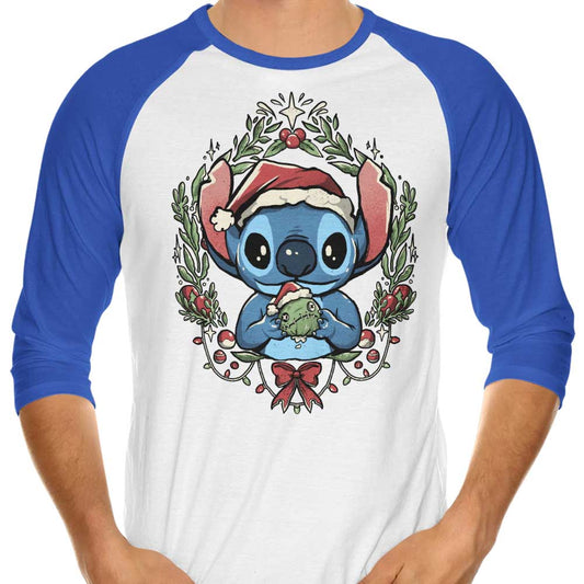 Experimental Christmas - 3/4 Sleeve Raglan T-Shirt